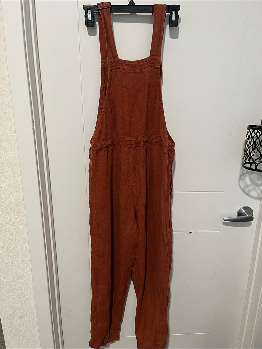 Not Perfect Linen Everest 100% Linen Jumpsuit Coastal Bohemian Minimalist - Picture 8 of 14